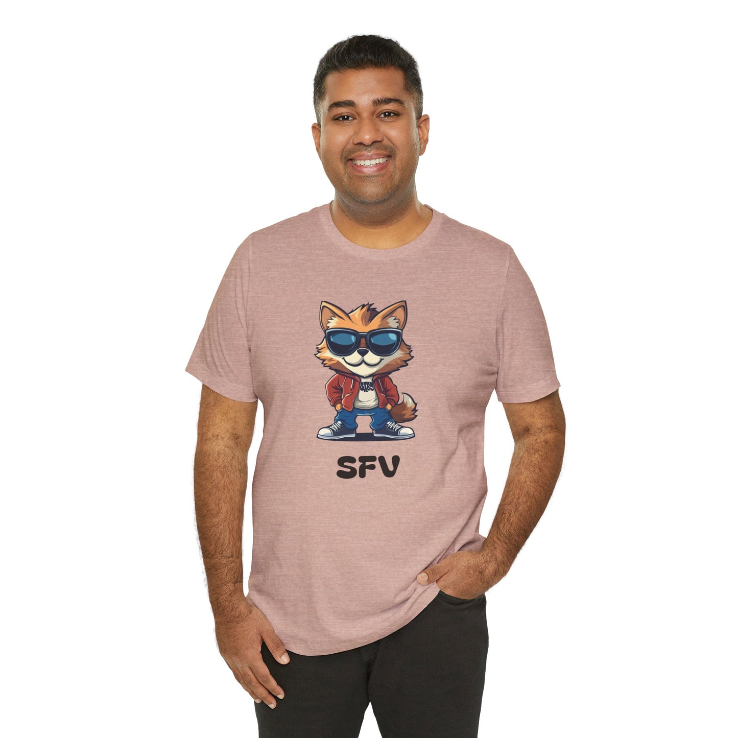 Cool Graphic Tee: Sun Valley Fox Nation, Fun Casual Wear, Unique T-Shirt