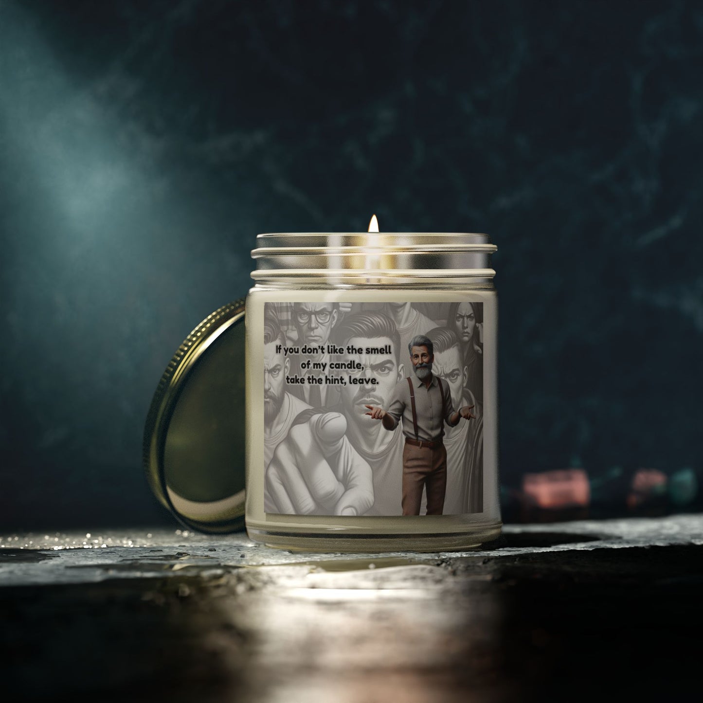 If you don't like the smell, leave! - Coconut Apricot Wax