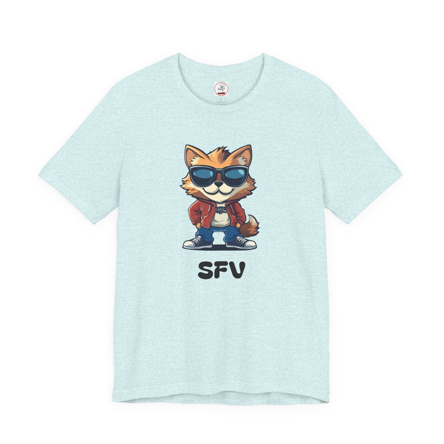 Cool Graphic Tee: Sun Valley Fox Nation, Fun Casual Wear, Unique T-Shirt