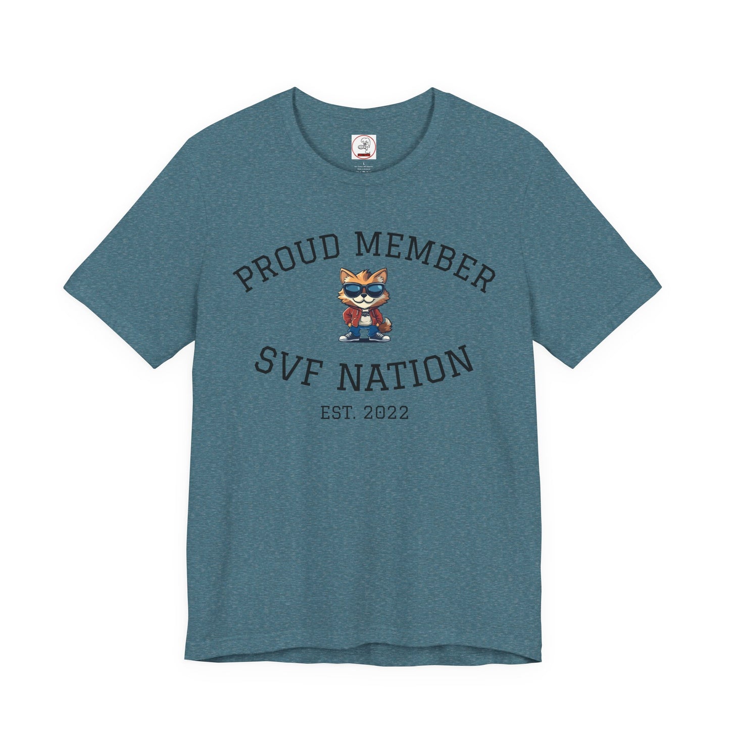 SVF Nation Proud Member Tee - Unisex T-Shirt for Fans, Casual Wear, Birthday Gifts, Team Spirit, Community Love
