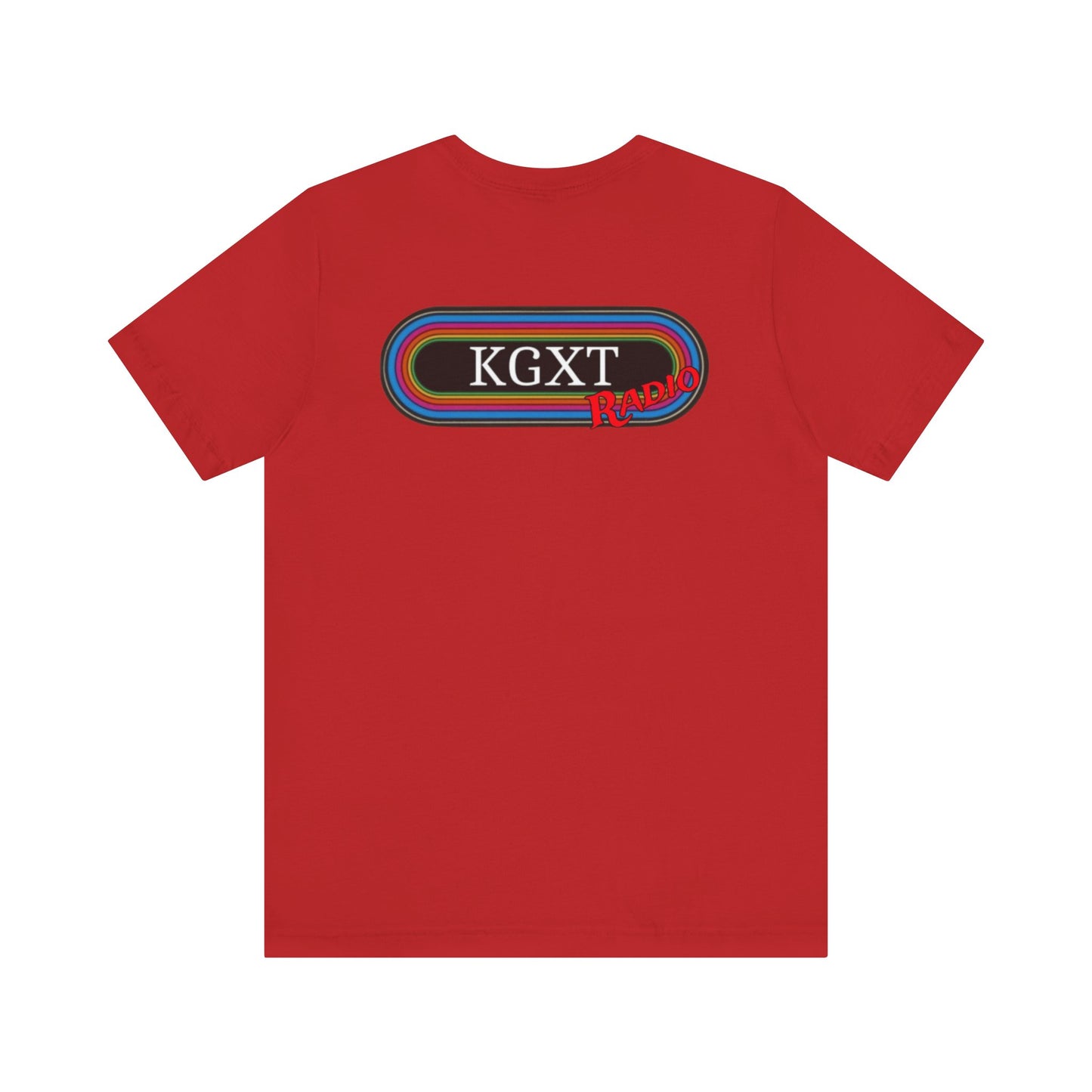 KGXT Radio Center/Back. (front blank) Old school style