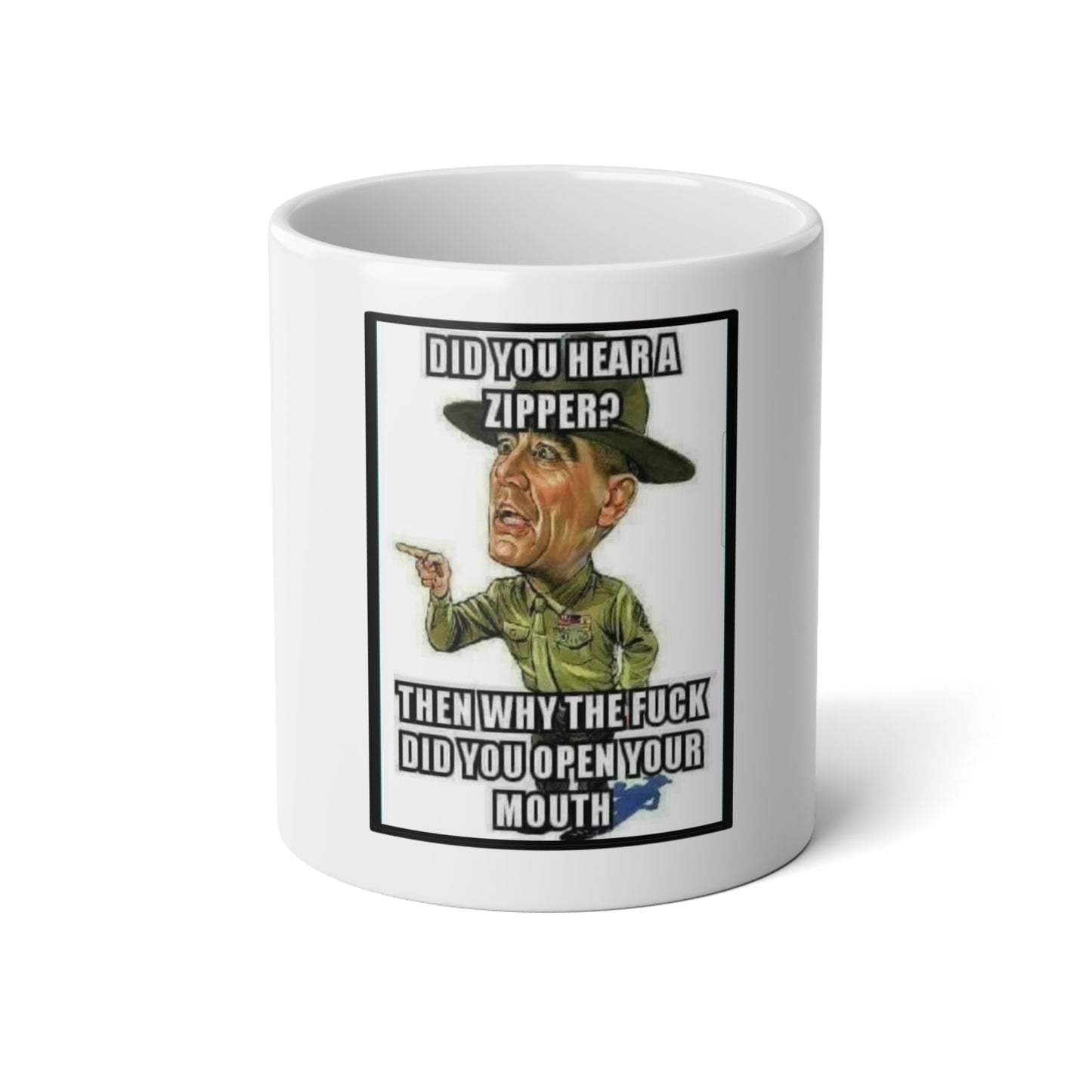 Full Metal Jacket Zipper Quote-Jubo Mug