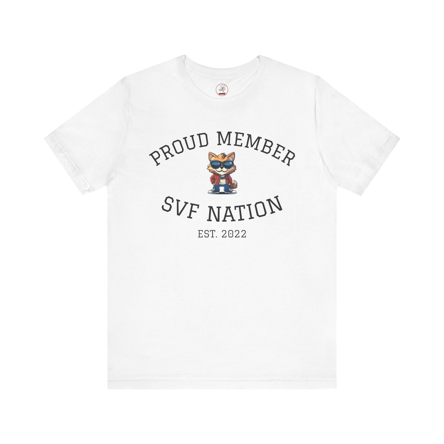 SVF Nation Proud Member Tee - Unisex T-Shirt for Fans, Casual Wear, Birthday Gifts, Team Spirit, Community Love