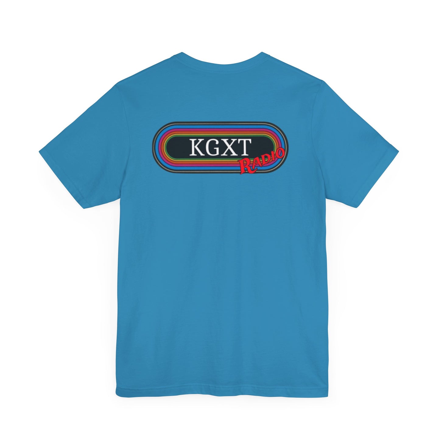 KGXT Radio Center/Back. (front blank) Old school style