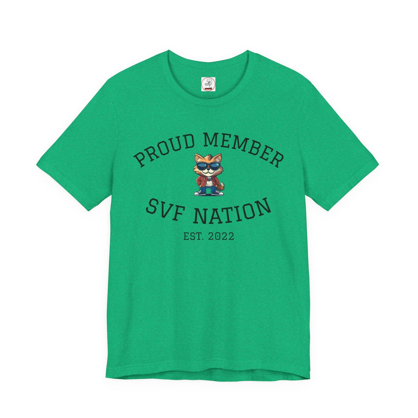 SVF Nation Proud Member Tee - Unisex T-Shirt for Fans, Casual Wear, Birthday Gifts, Team Spirit, Community Love