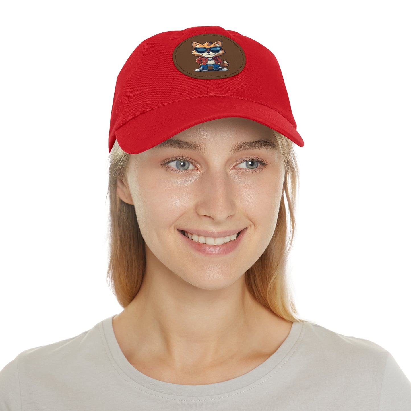 SUN VALLEY FOX Hat with Leather Patch, UNISEX