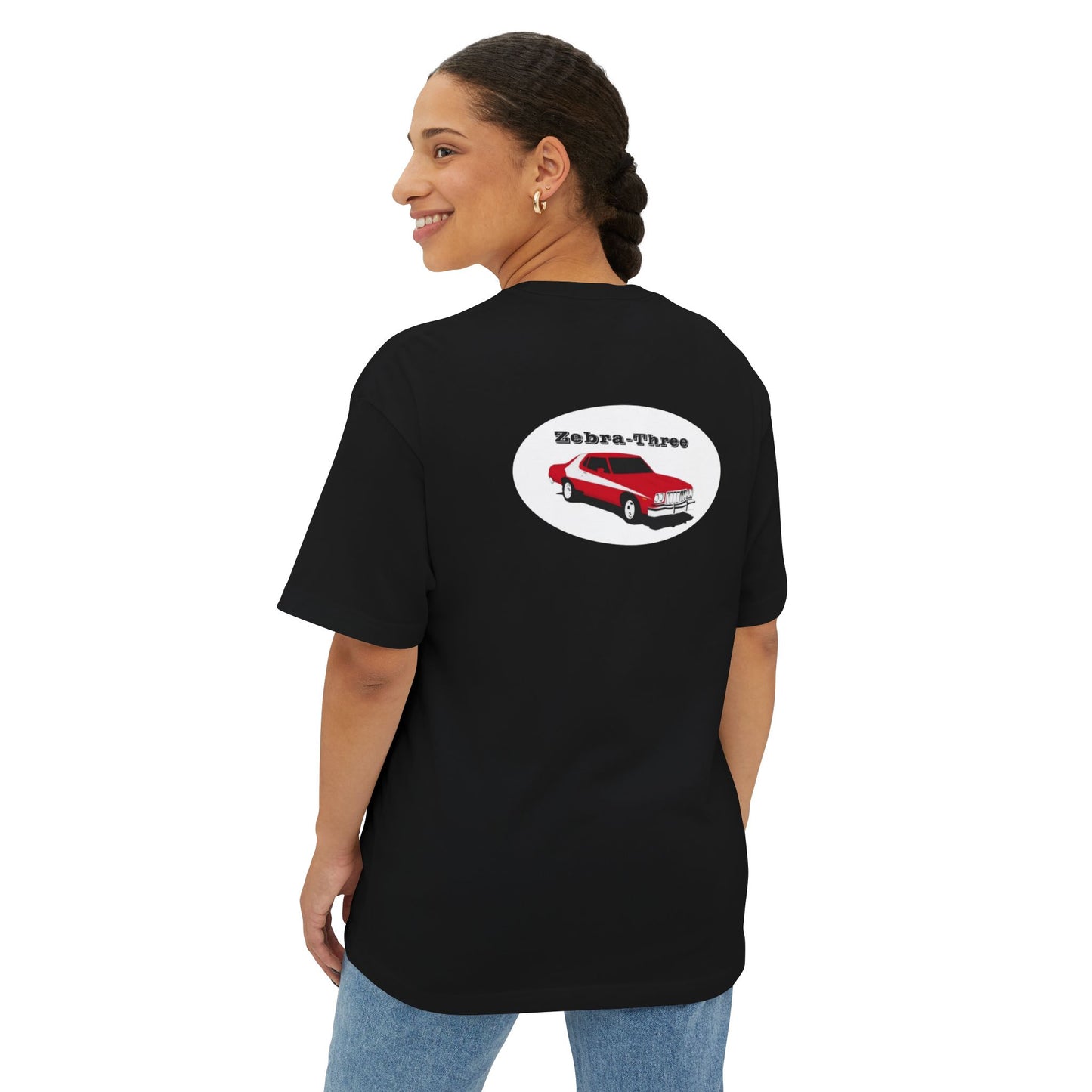 Zebra-Three - (if you know) - Unisex Oversized Boxy Tee - GXT
