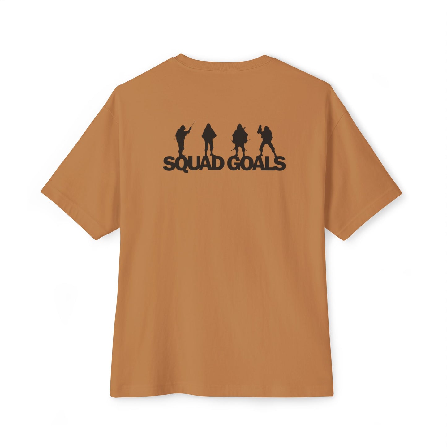 "Squad Goals"- (you know)-Unisex Oversized Boxy Tee - GXT