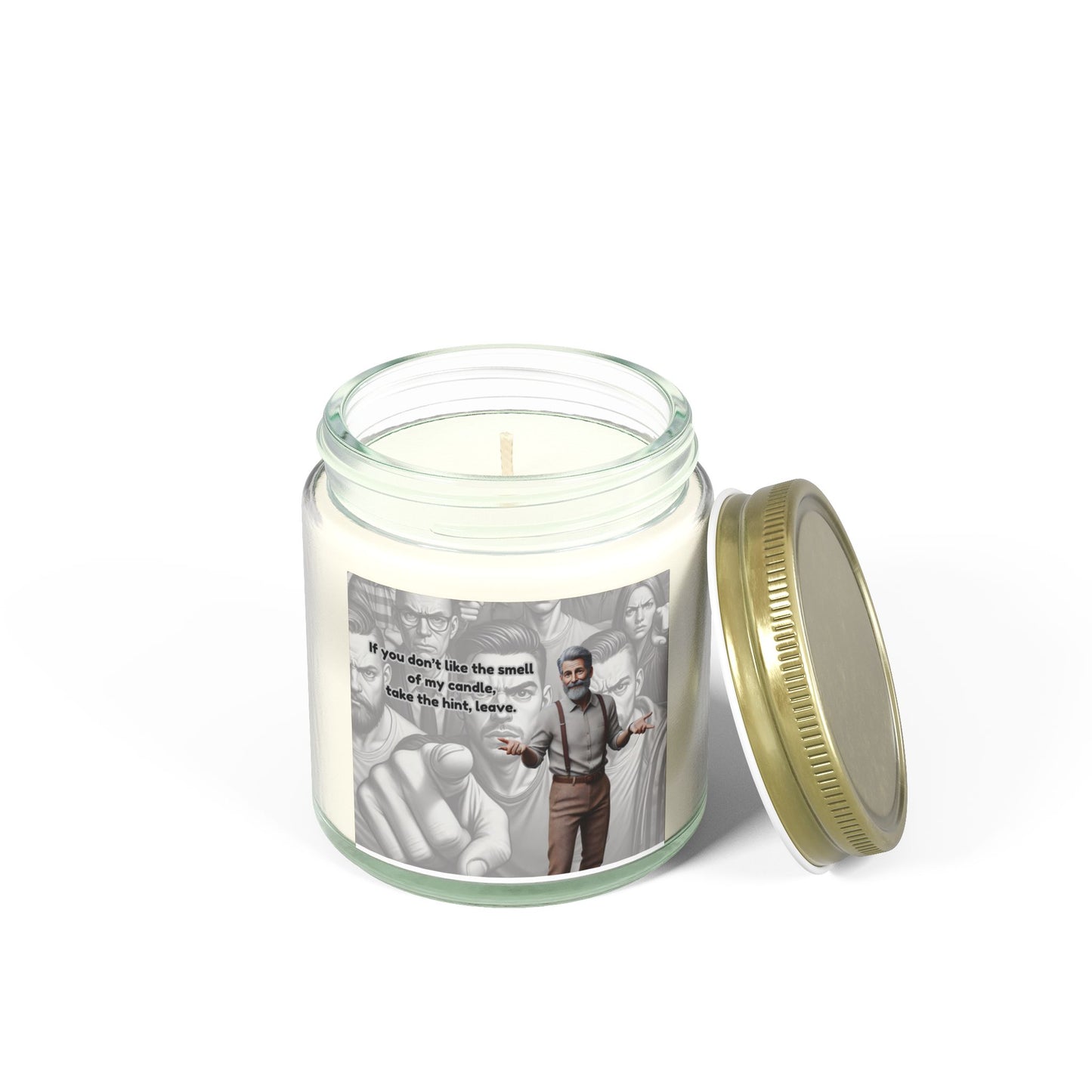 If you don't like the smell, leave! - Coconut Apricot Wax