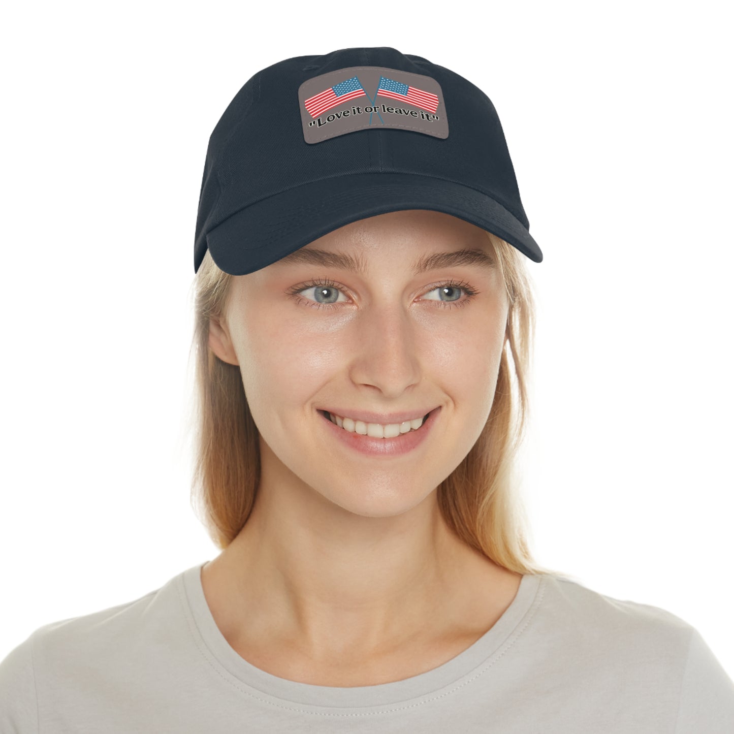 "Love it or leave it" Cap with patch