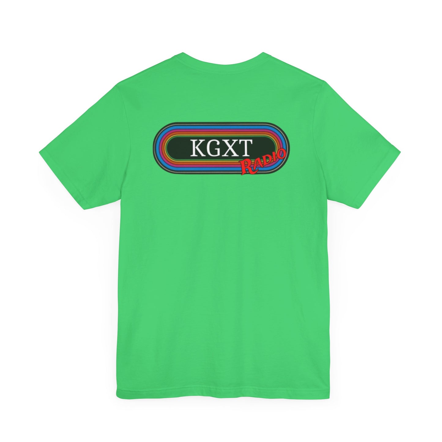 KGXT Radio Center/Back. (front blank) Old school style