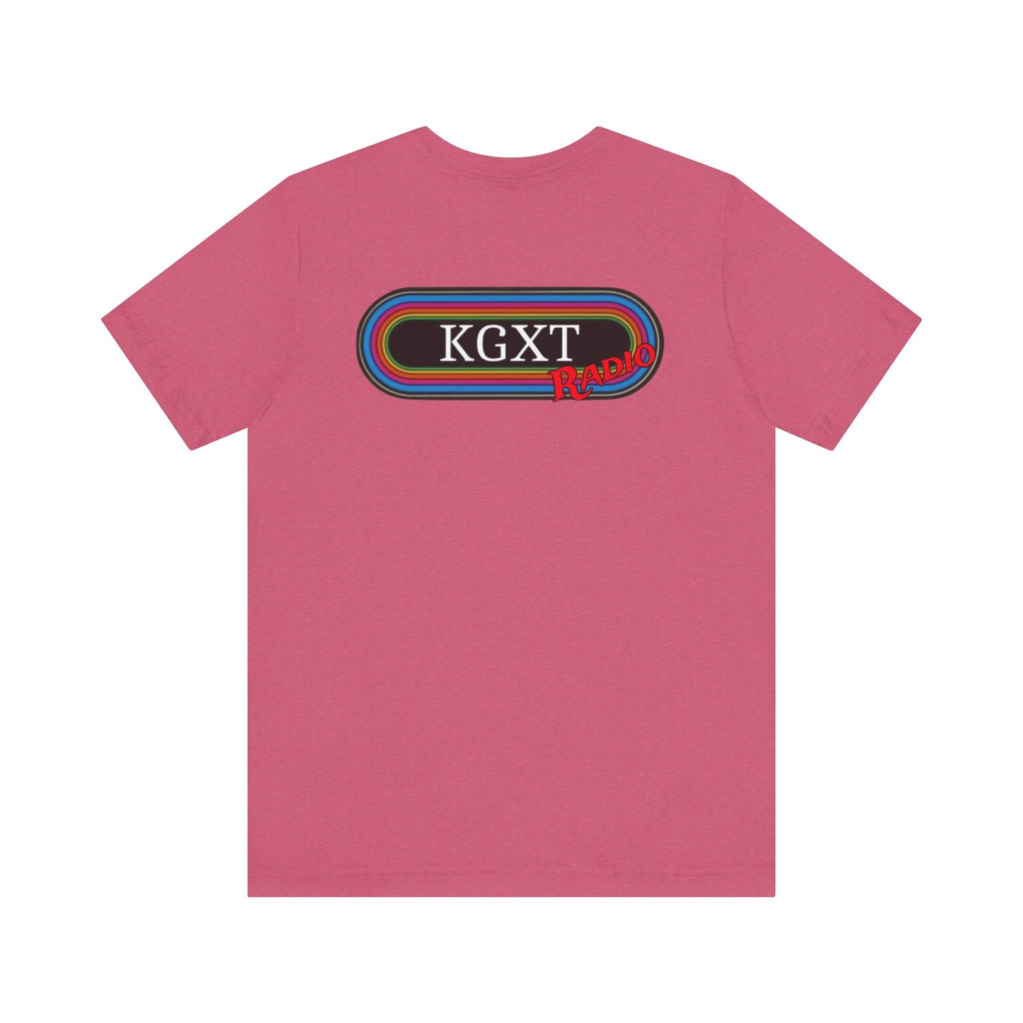 KGXT Radio Center/Back. (front blank) Old school style