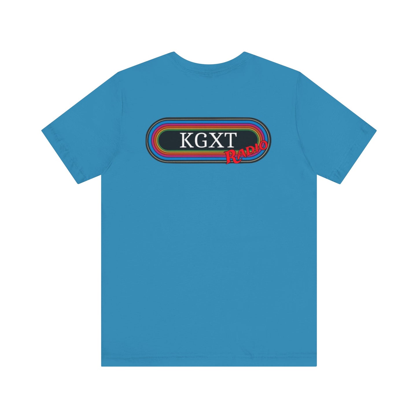 KGXT Radio Center/Back. (front blank) Old school style