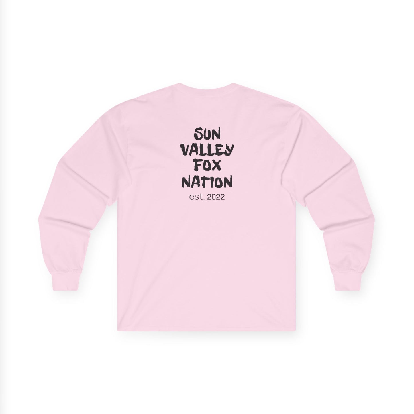SUN VALLEY FOX Graphic Long Sleeve Tee, Retro Fox Shirt, Sun Valley Fox Nation, Cozy Everyday Wear