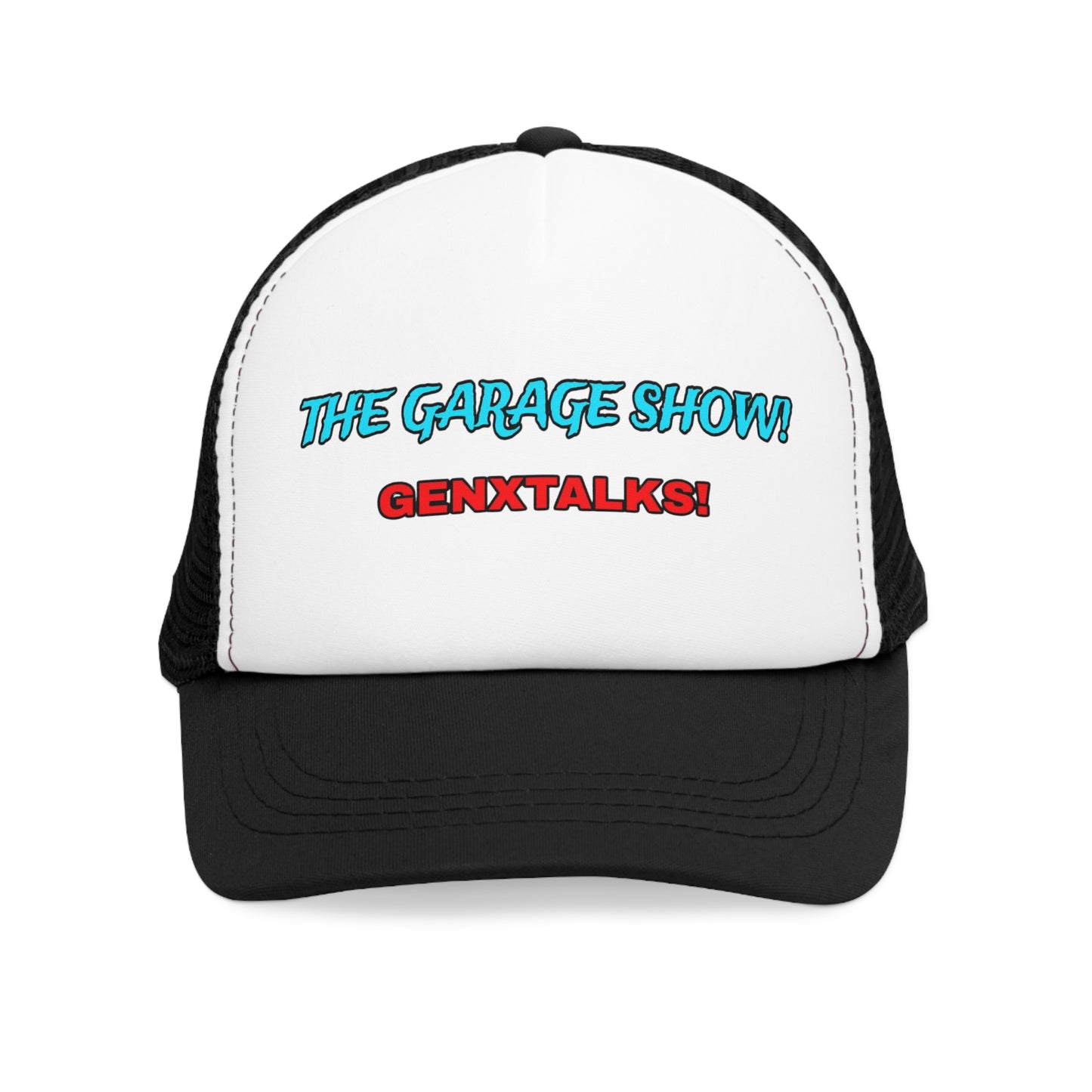 Garage Show Mesh Cap - Cool Trucker Hat for Motorheads Snap back design