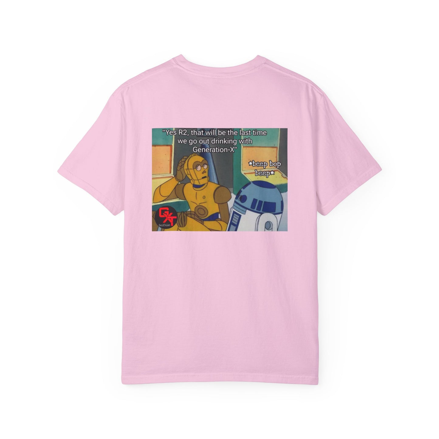 Droids hangover- Unisex T-Shirt with Graphic Humor - Perfect for Casual Outings & Gift Giving