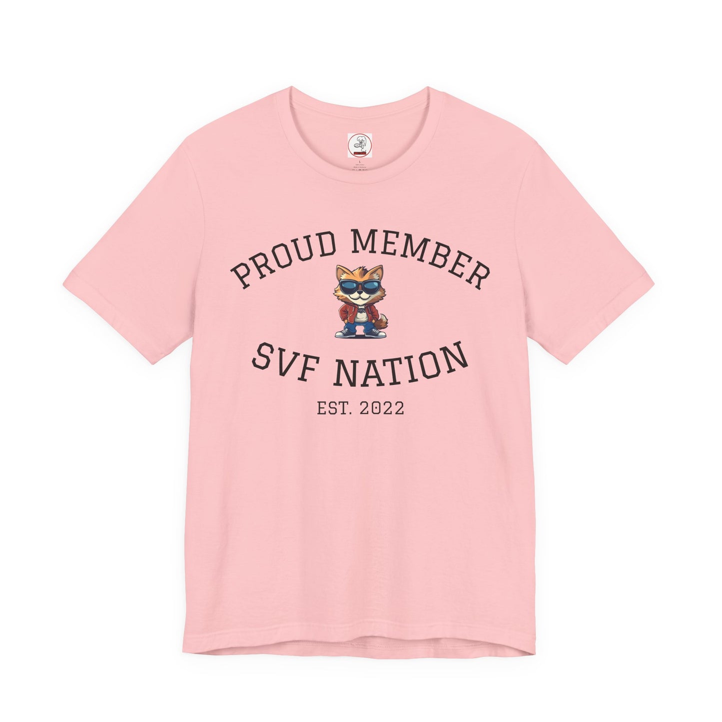 SVF Nation Proud Member Tee - Unisex T-Shirt for Fans, Casual Wear, Birthday Gifts, Team Spirit, Community Love