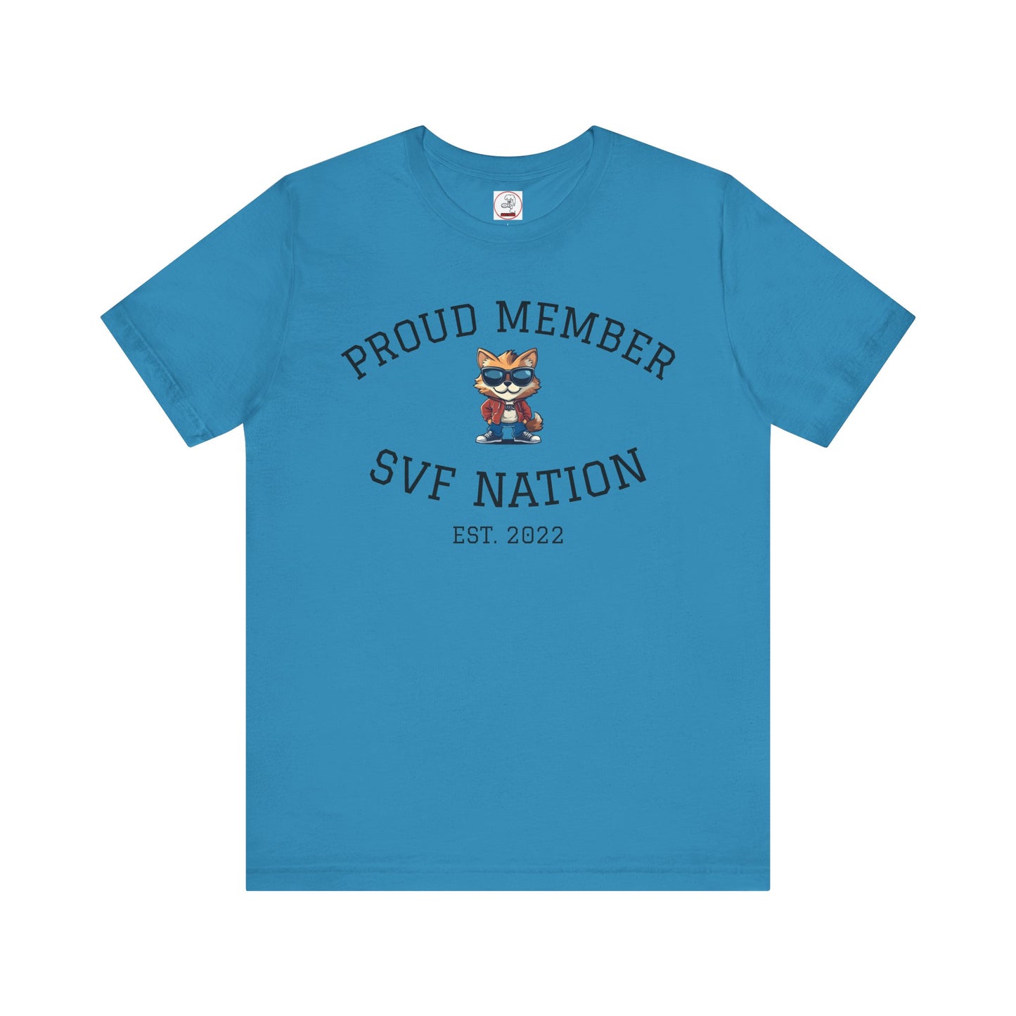SVF Nation Proud Member Tee - Unisex T-Shirt for Fans, Casual Wear, Birthday Gifts, Team Spirit, Community Love
