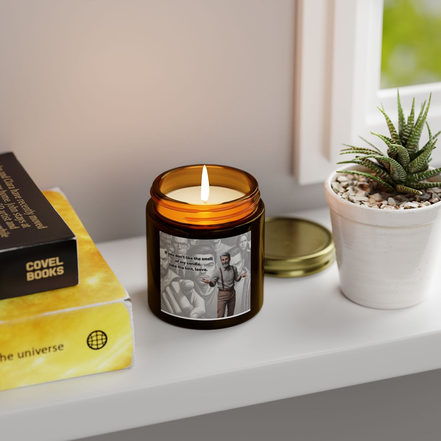 If you don't like the smell, leave! - Coconut Apricot Wax