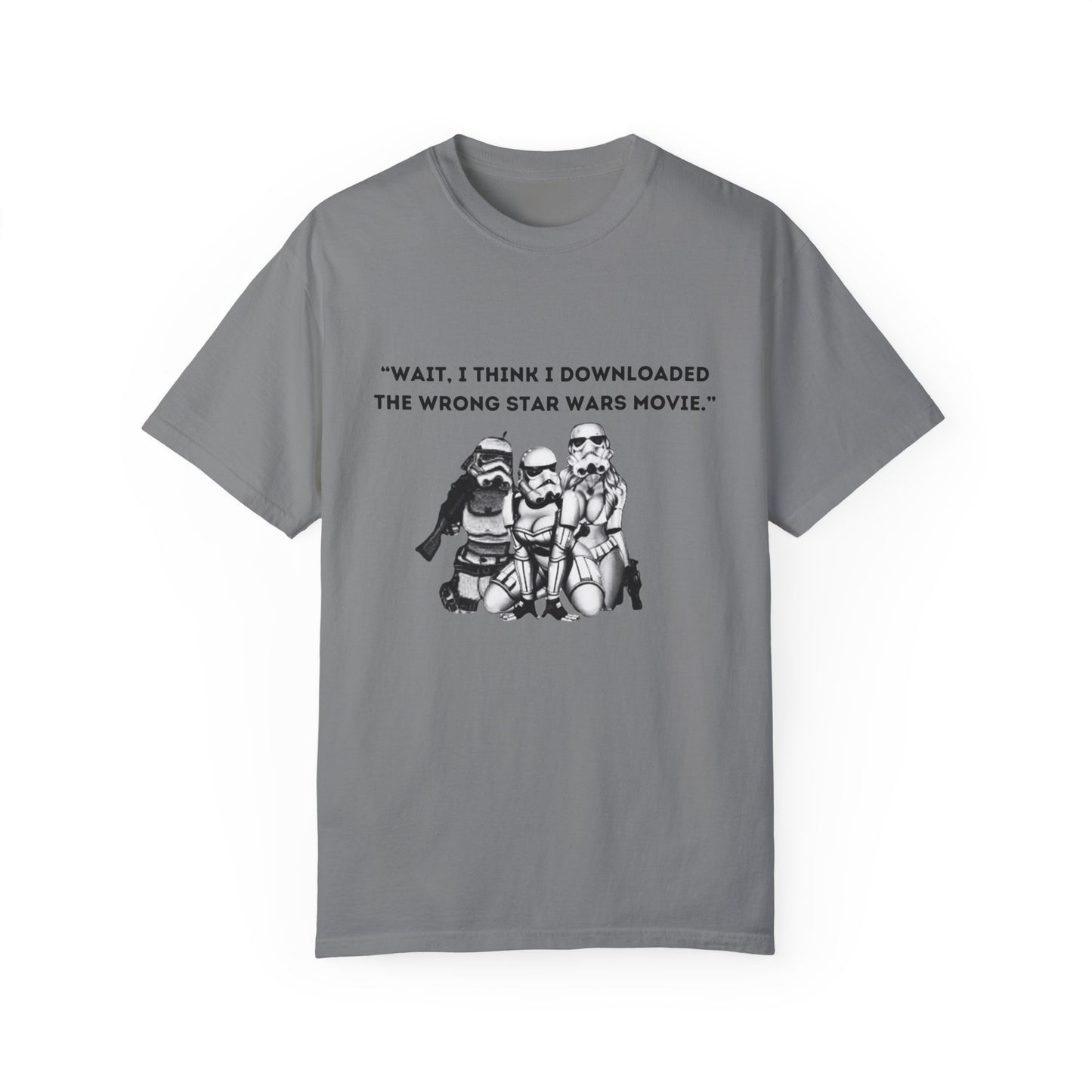 Wrong Star Wars Movie - Unisex Garment-Dyed Tee