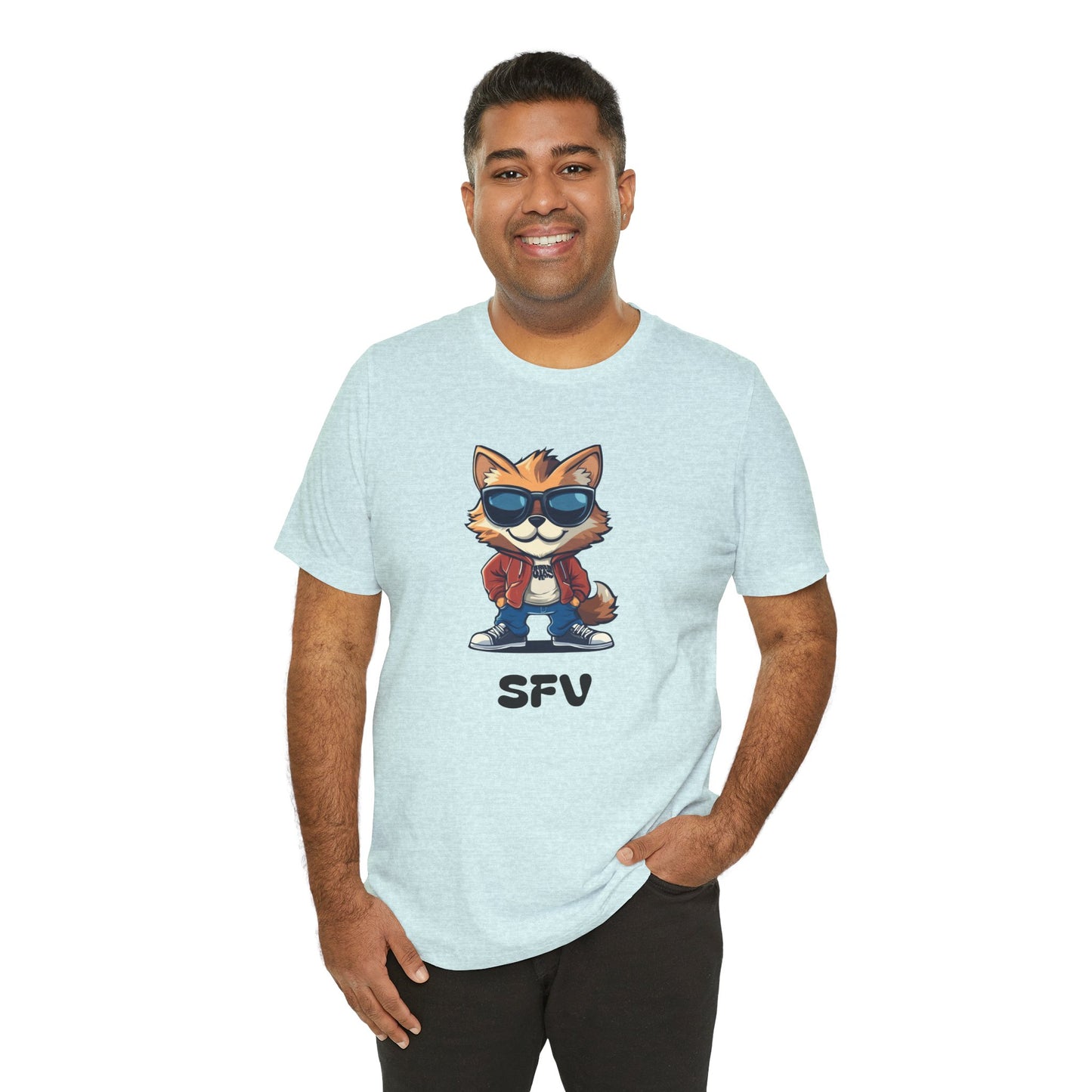 Cool Graphic Tee: Sun Valley Fox Nation, Fun Casual Wear, Unique T-Shirt