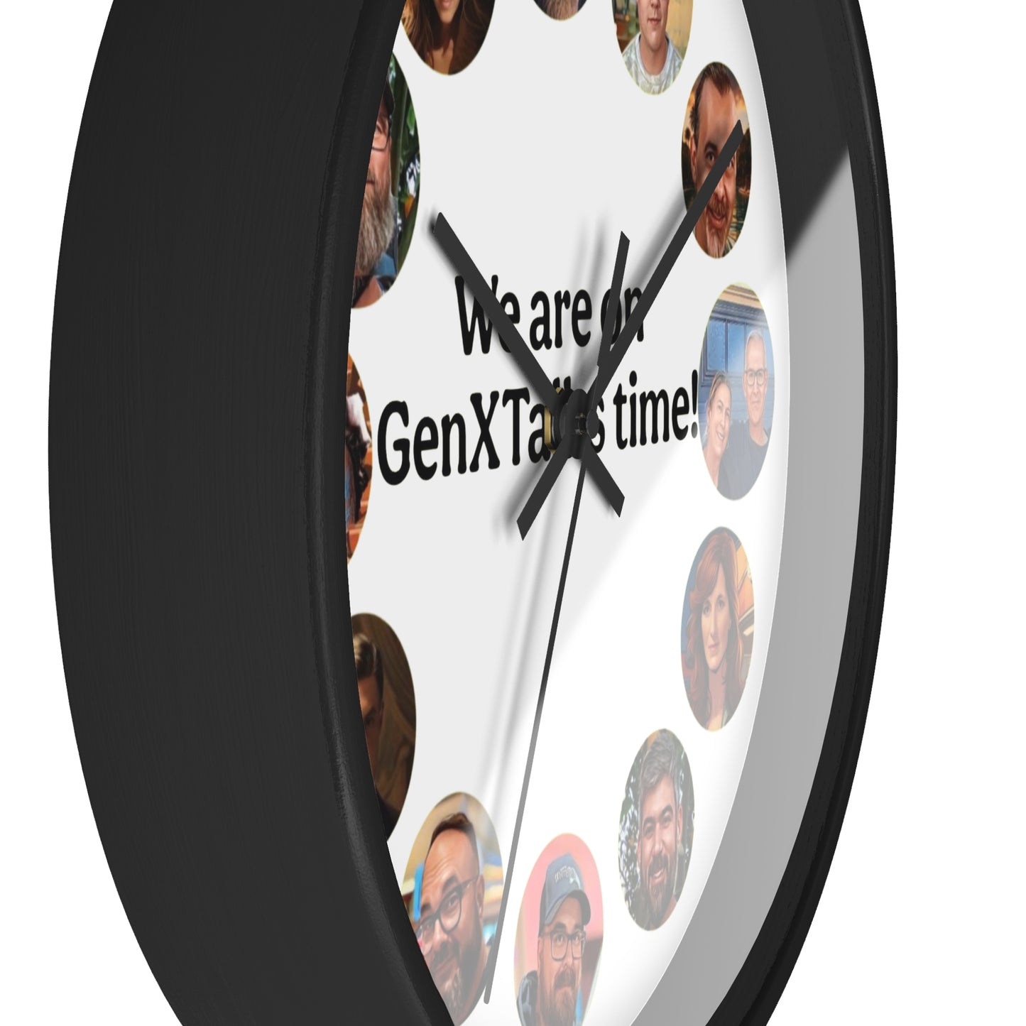 We are on GenXtalks! time!- Wall clock