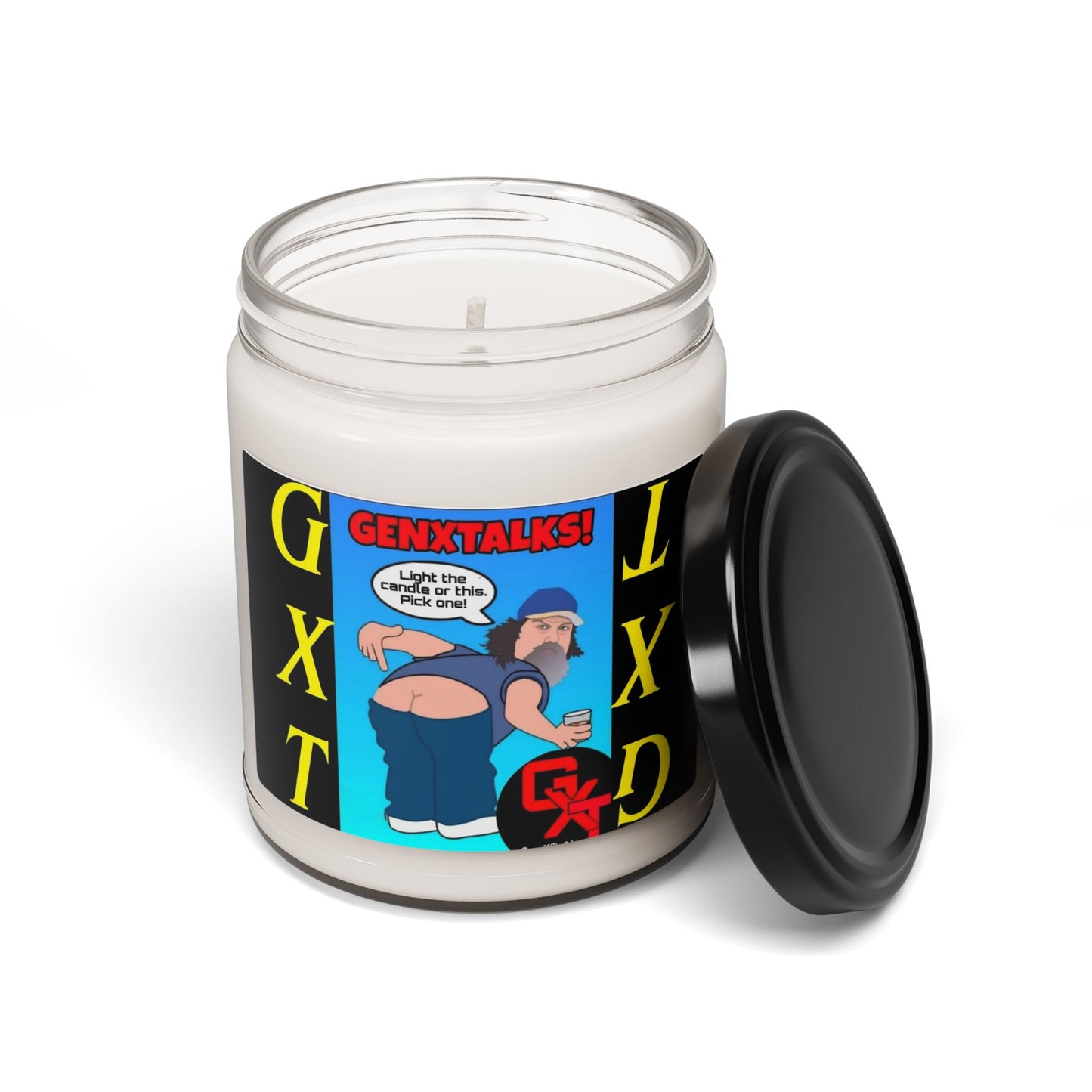 GXT- "Light this!"-Scented Soy Candle, 9oz