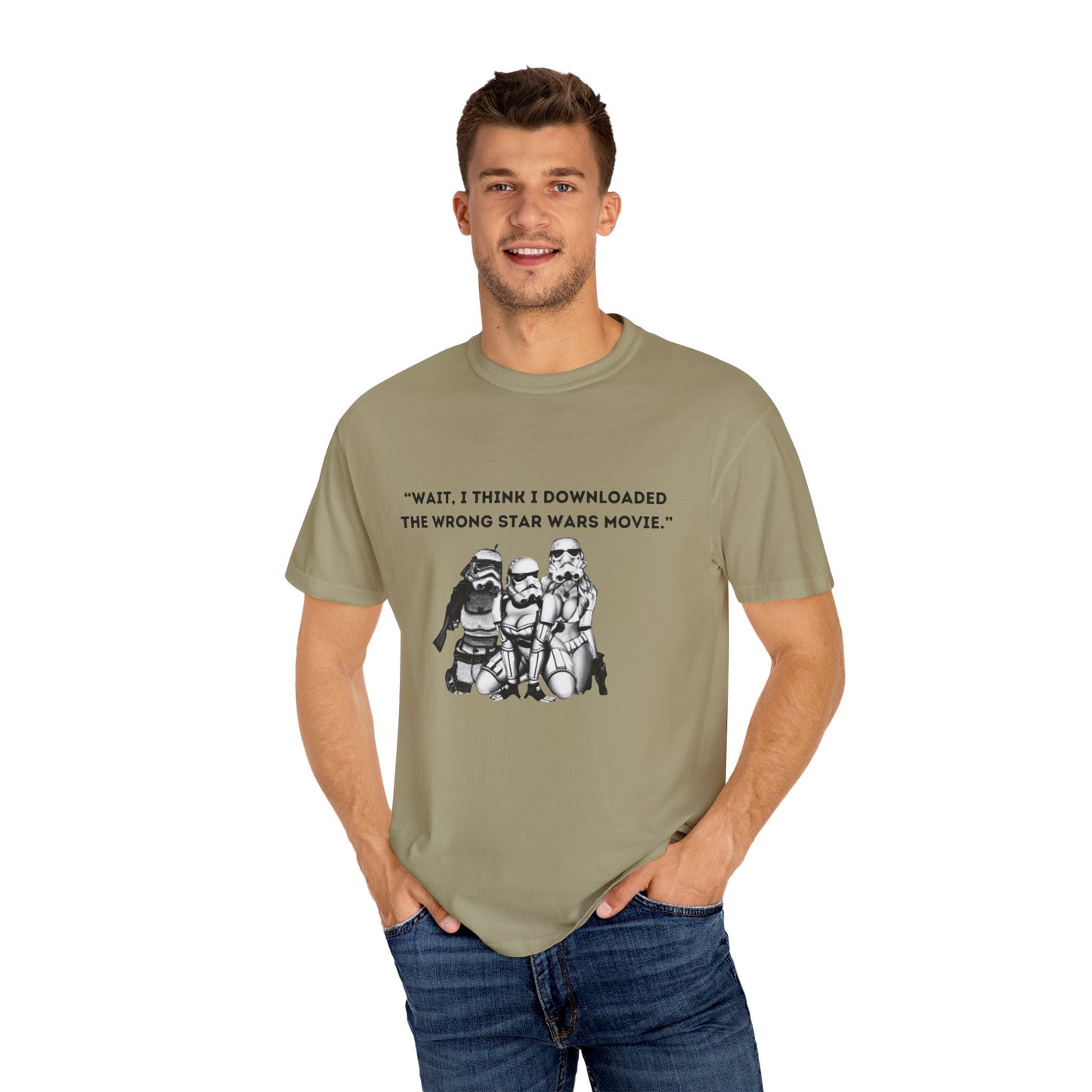 Wrong Star Wars Movie - Unisex Garment-Dyed Tee