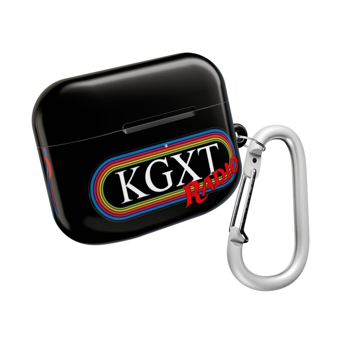 KGXT Radio-Retro Radio AirPod Case, Stylish Earbud Cover