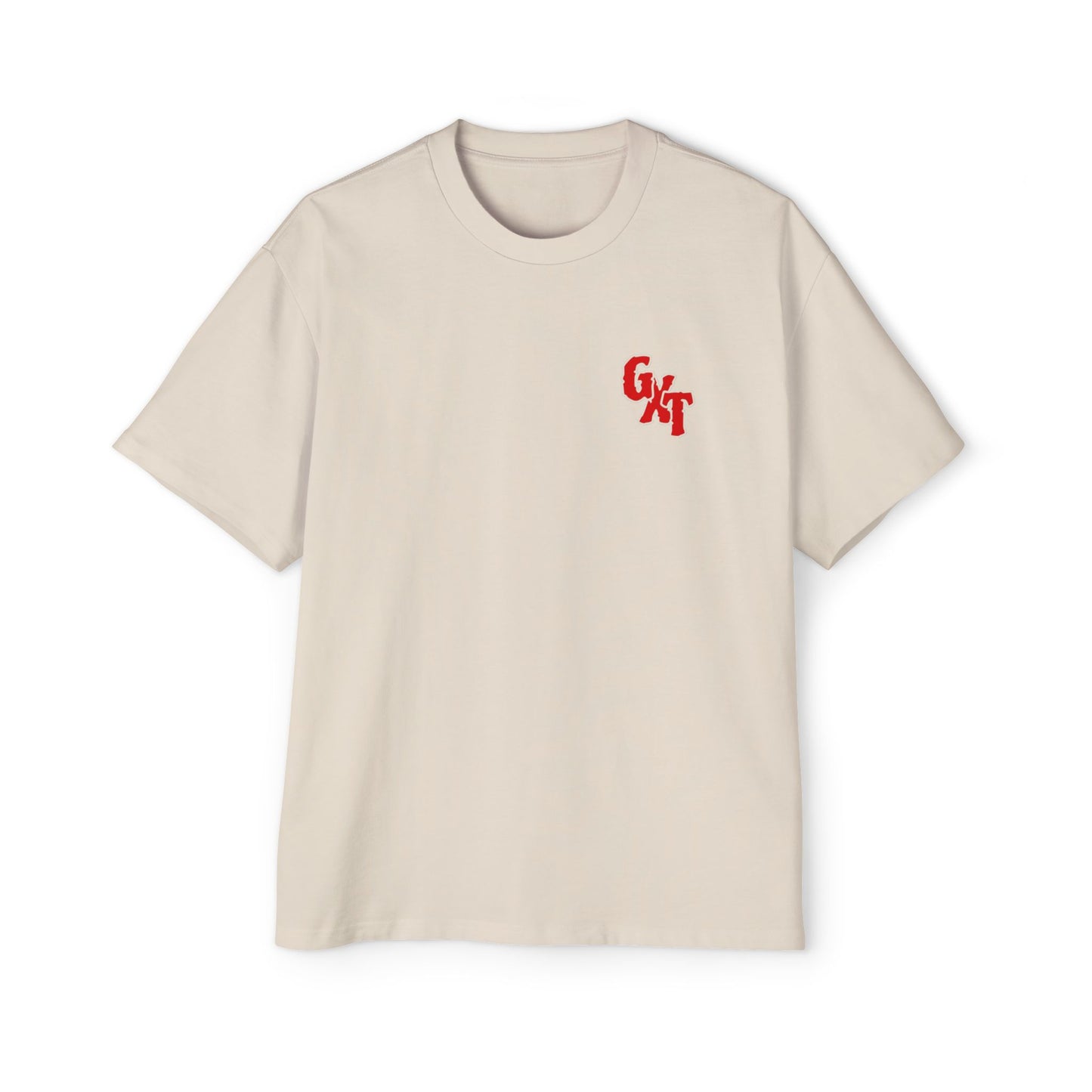"Talk Hard" KGXT- Men's Heavy Oversized Tee -