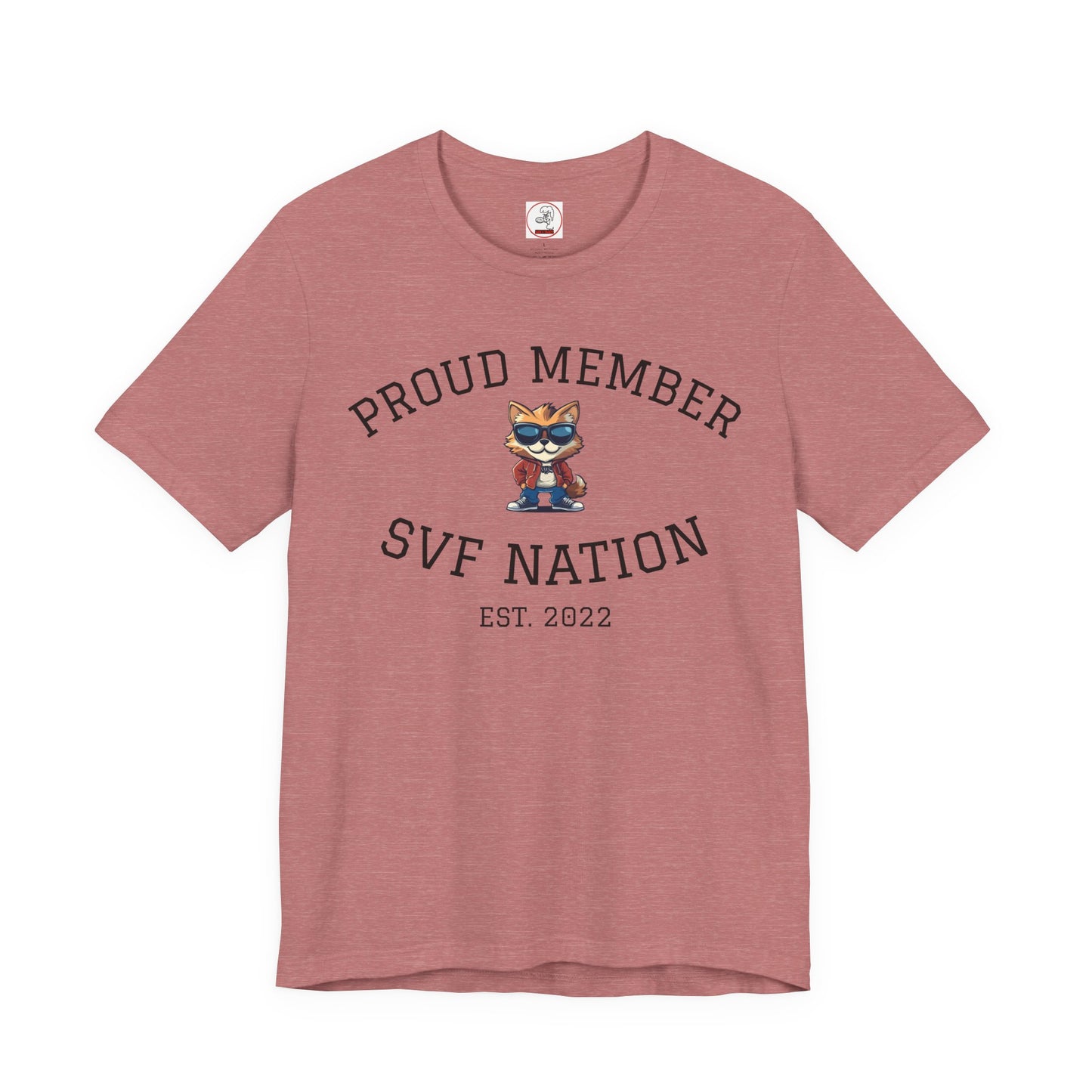 SVF Nation Proud Member Tee - Unisex T-Shirt for Fans, Casual Wear, Birthday Gifts, Team Spirit, Community Love