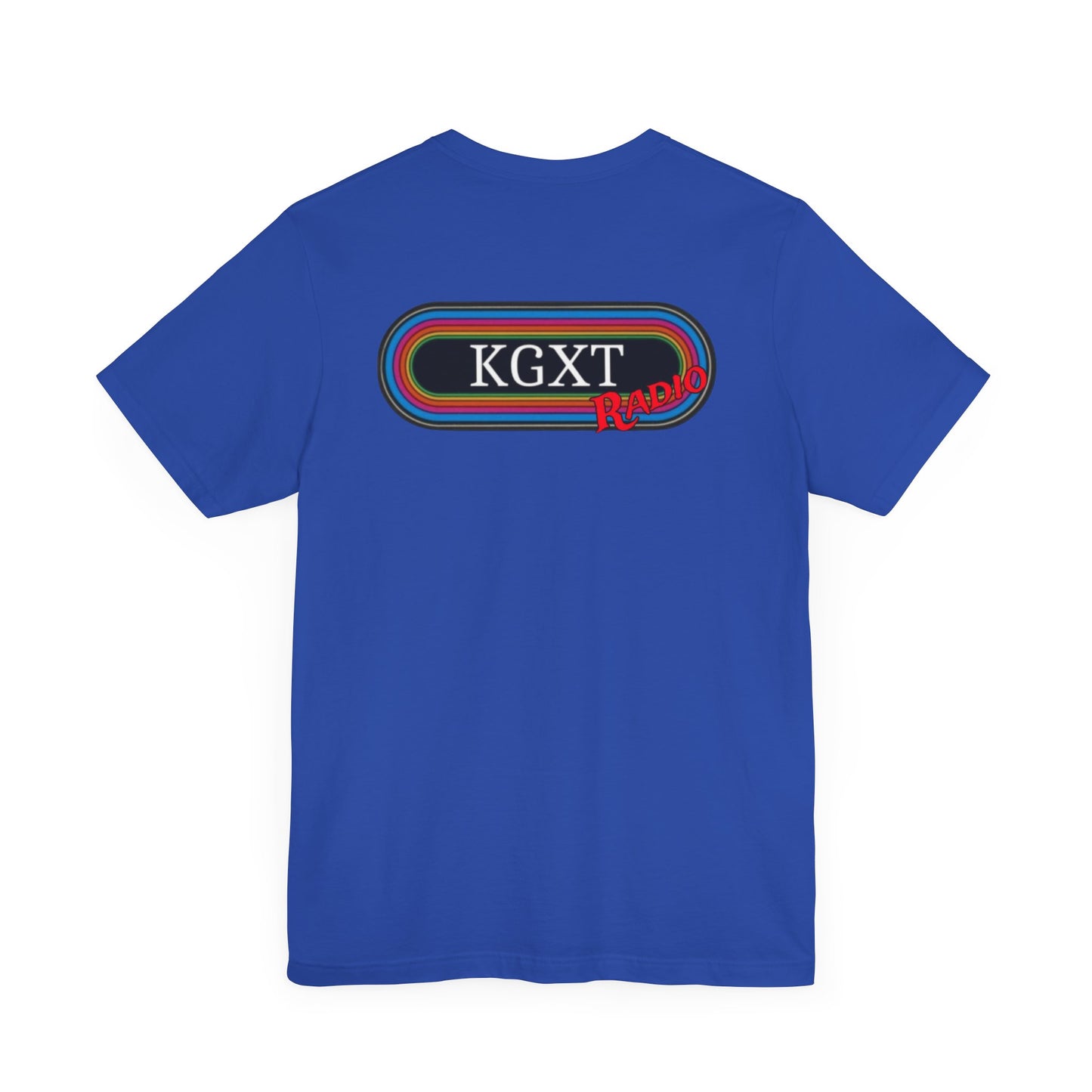 KGXT Radio Center/Back. (front blank) Old school style
