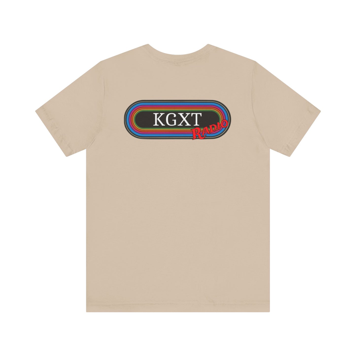 KGXT Radio Center/Back. (front blank) Old school style