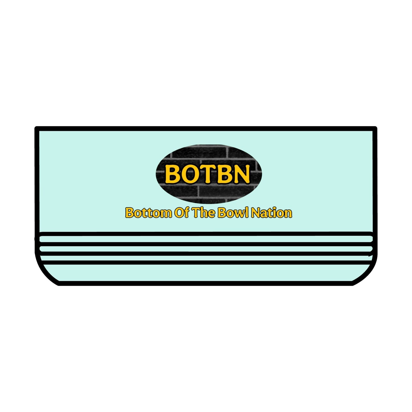 "BOTBN" Bottom Of The Bowl Nation! Pet Bowl, 18oz.