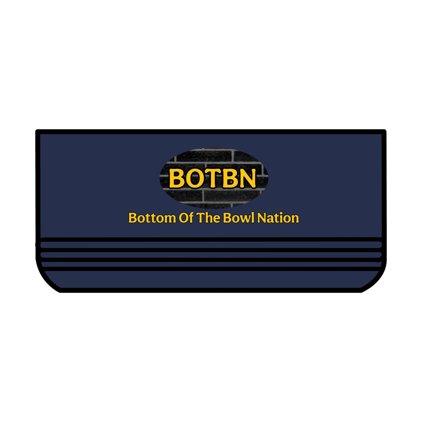 "BOTBN" Bottom Of The Bowl Nation! Pet Bowl, 18oz.