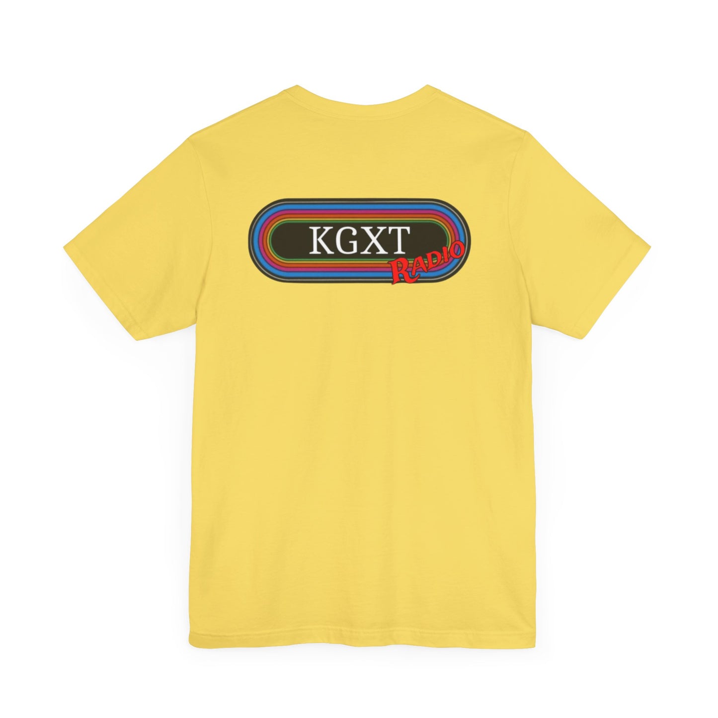 KGXT Radio Center/Back. (front blank) Old school style