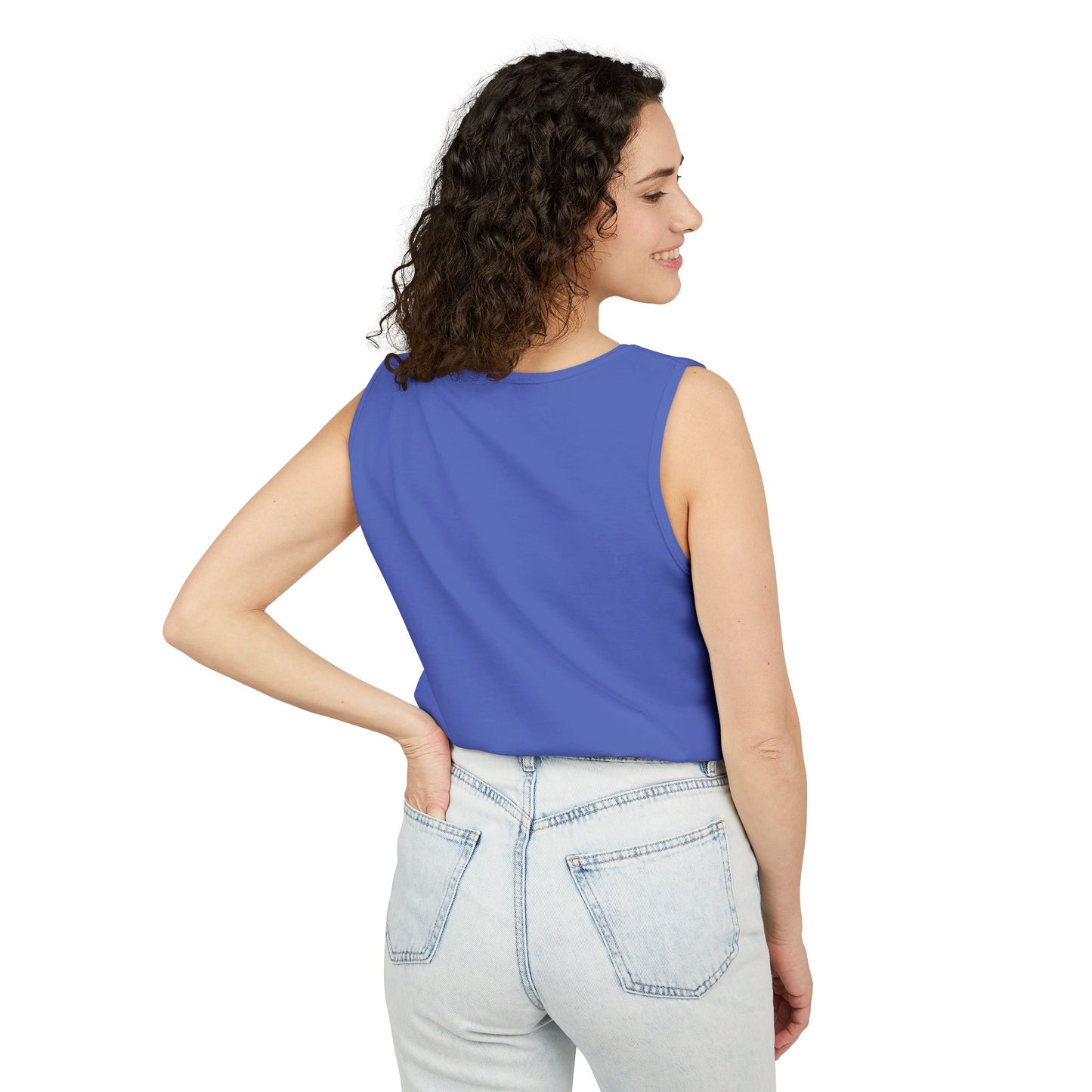 SVF Nation Proud Member Tank Top - Unisex Garment-Dyed Tee, Casual Wear