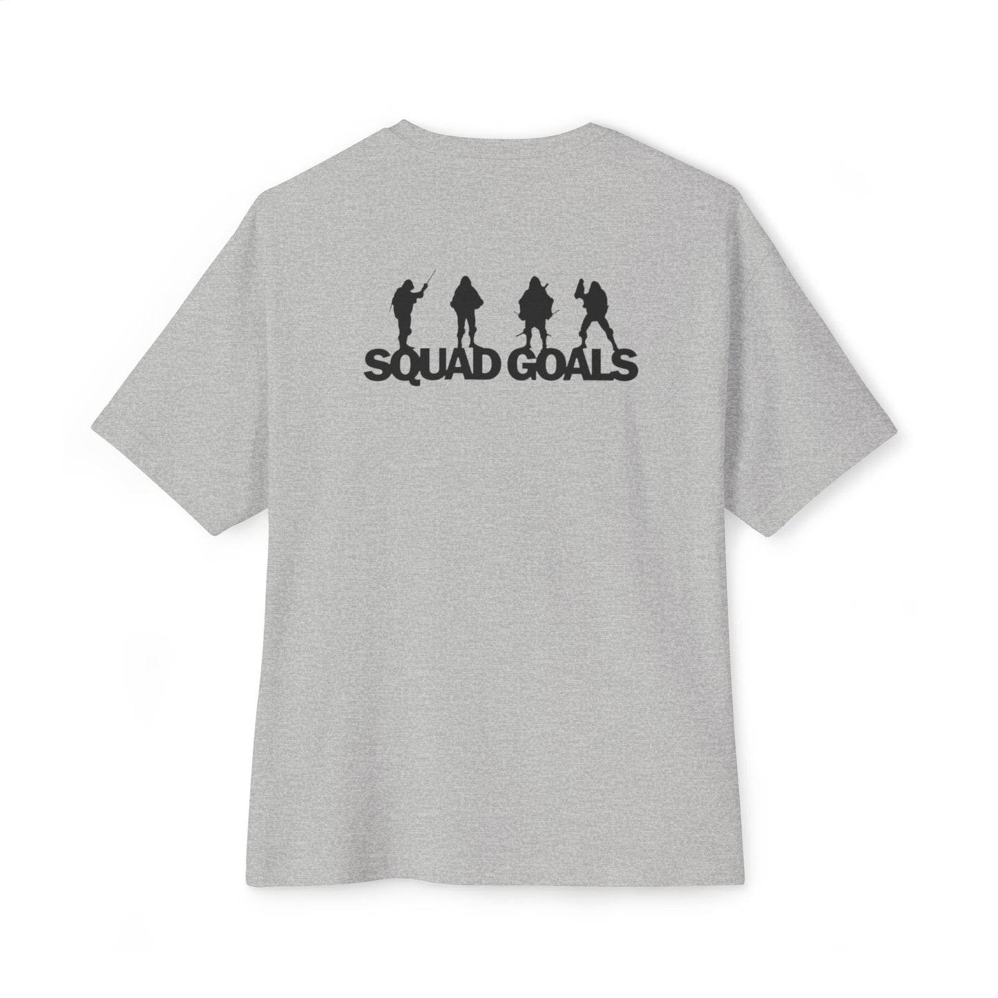 "Squad Goals"- (you know)-Unisex Oversized Boxy Tee - GXT