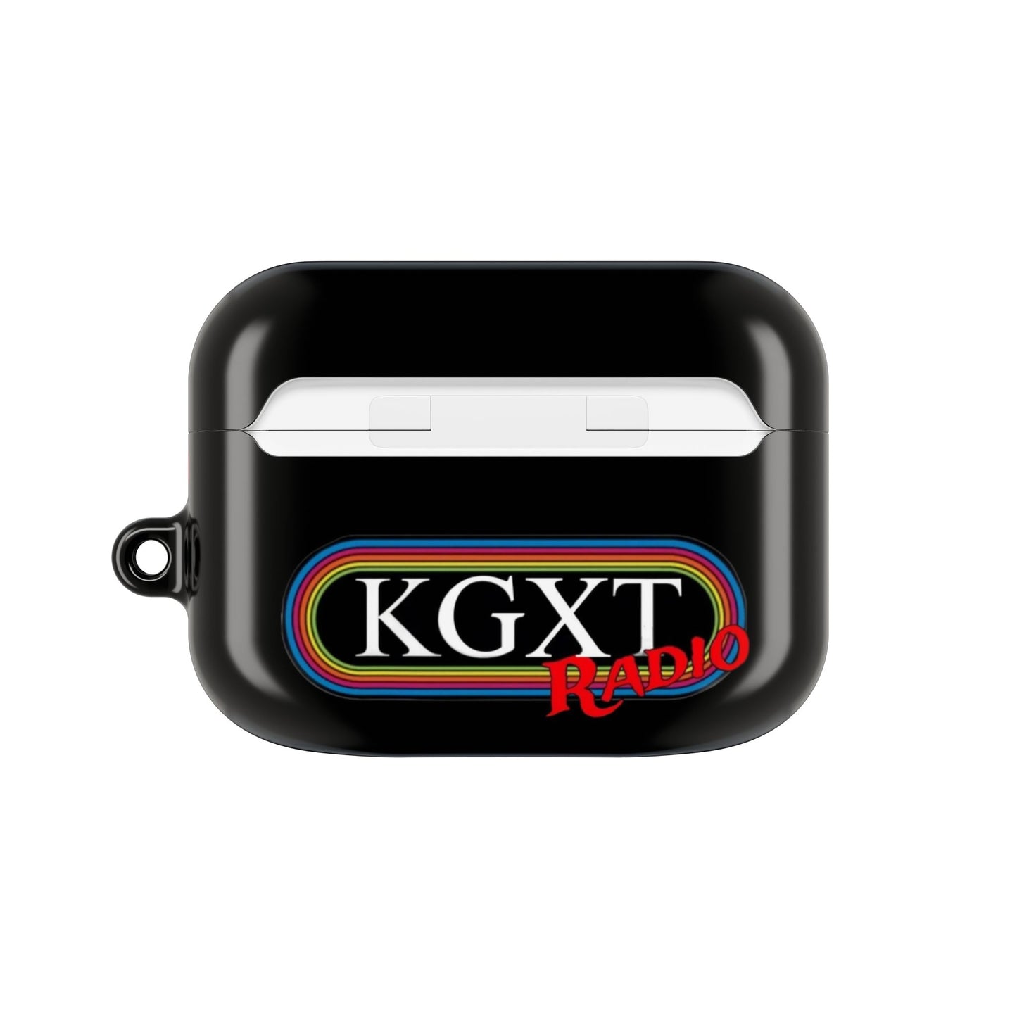 KGXT Radio-Retro Radio AirPod Case, Stylish Earbud Cover