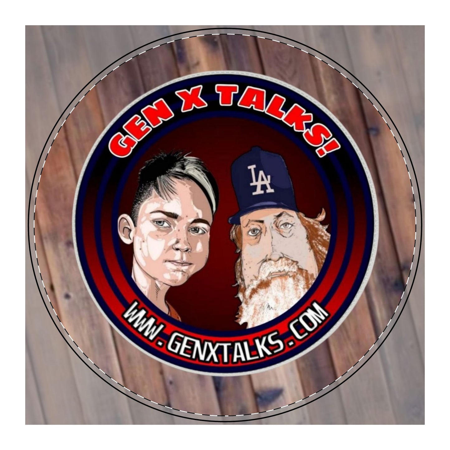 "Original Log"- Mouse Pad - GenXtalks (Leather edition)
