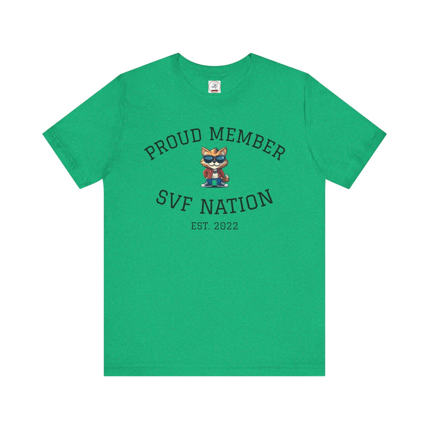 SVF Nation Proud Member Tee - Unisex T-Shirt for Fans, Casual Wear, Birthday Gifts, Team Spirit, Community Love