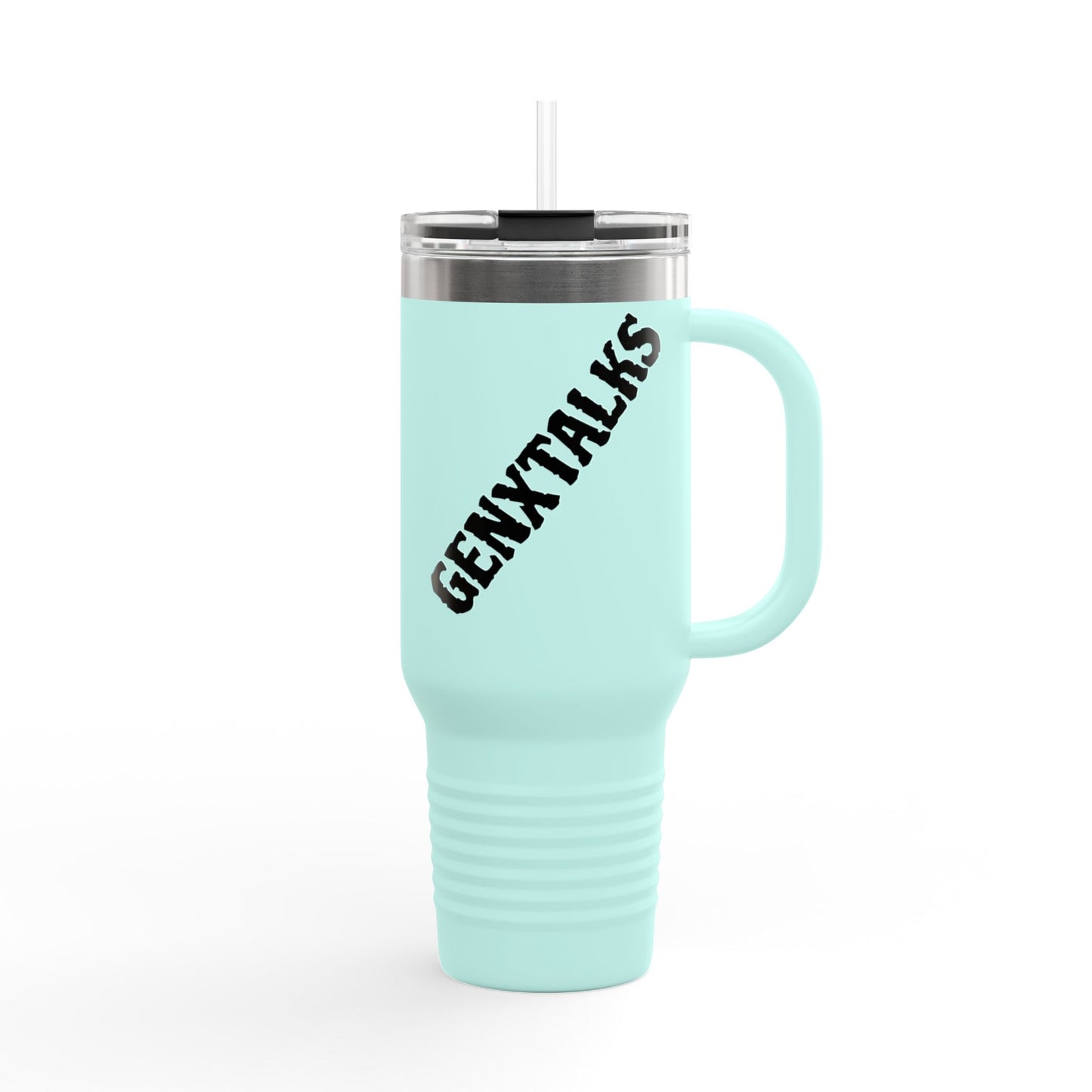 GENXTALKS's Insulated Travel Mug - 40oz | Perfect for On-the-Go Hydration and Coffee Lovers