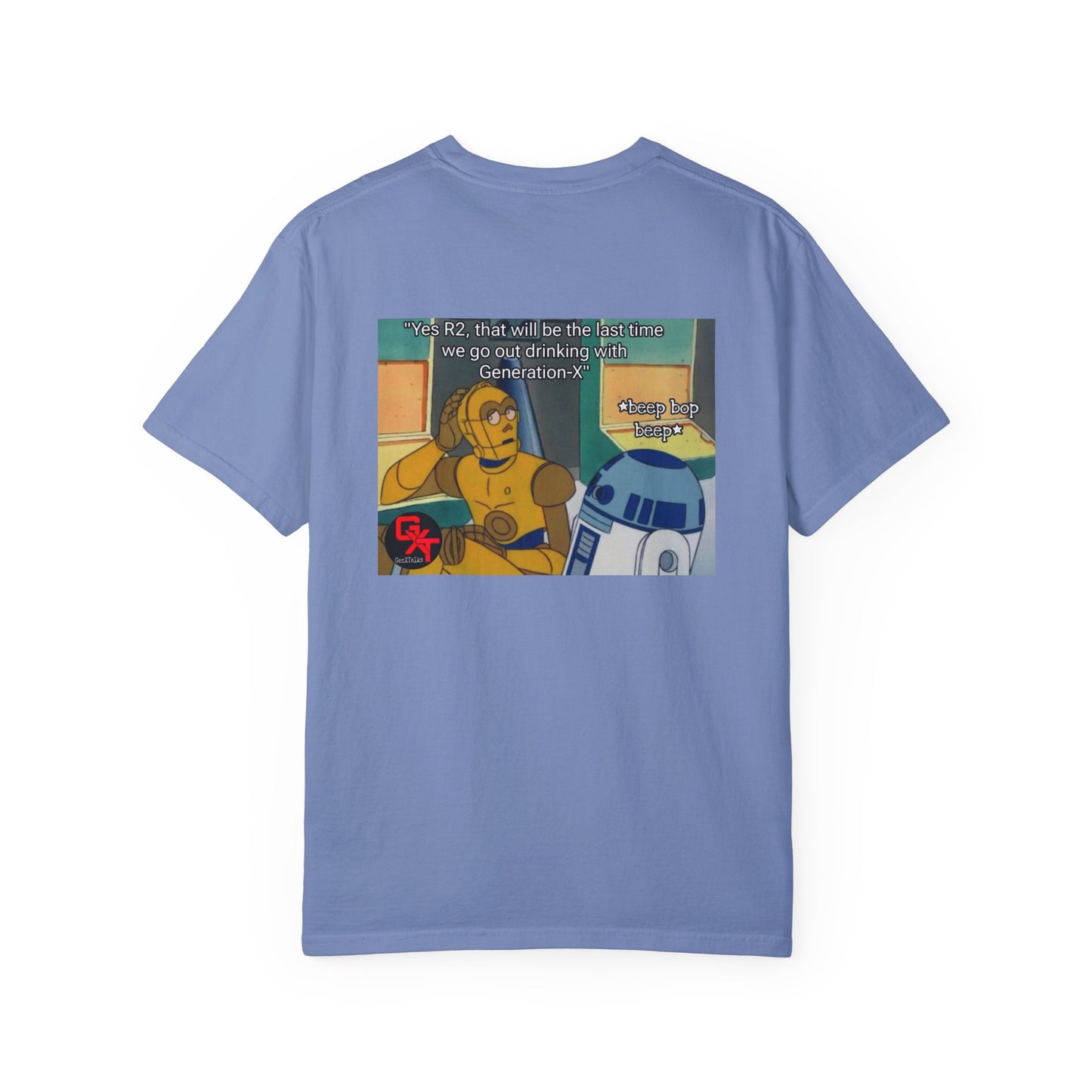 Droids hangover- Unisex T-Shirt with Graphic Humor - Perfect for Casual Outings & Gift Giving