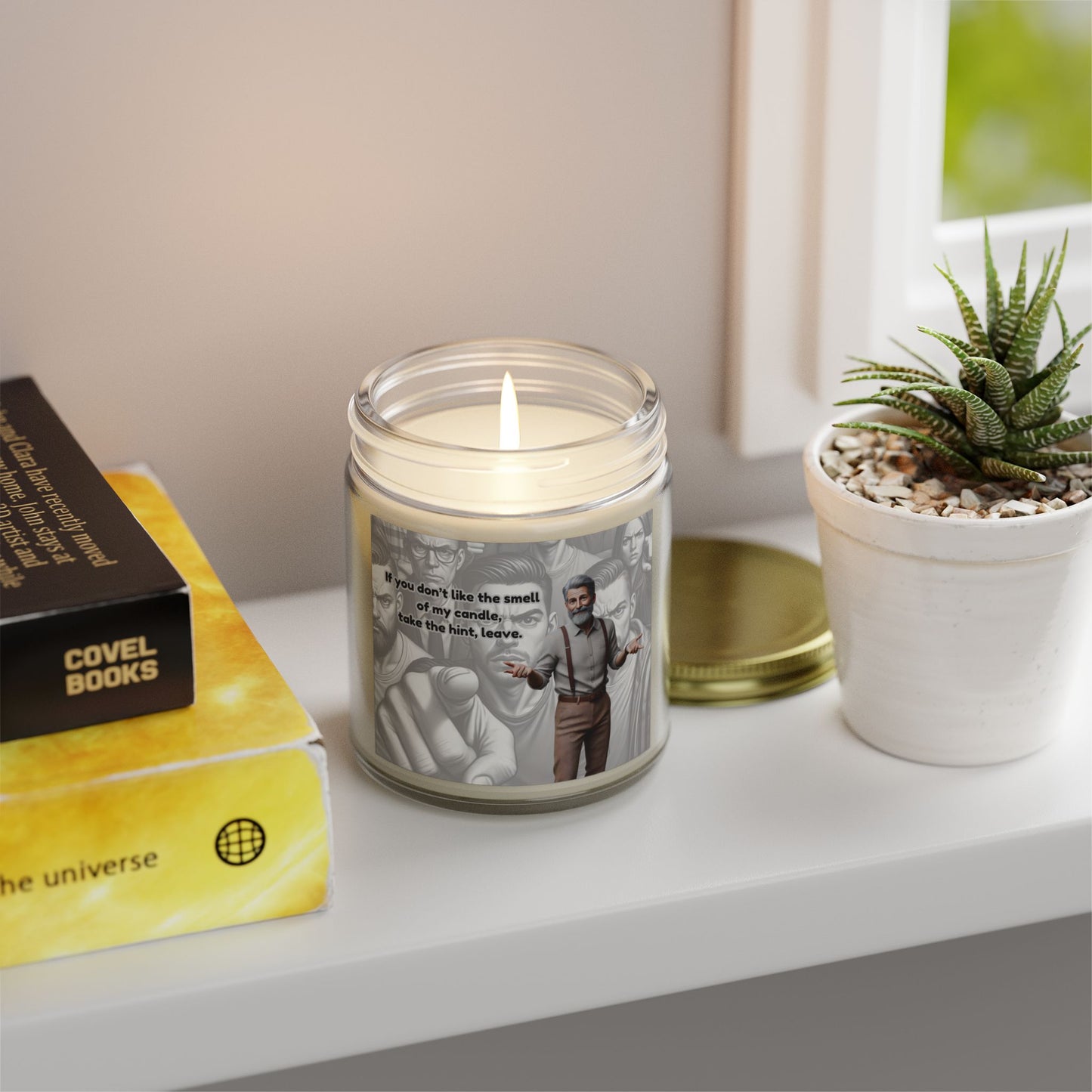 If you don't like the smell, leave! - Coconut Apricot Wax