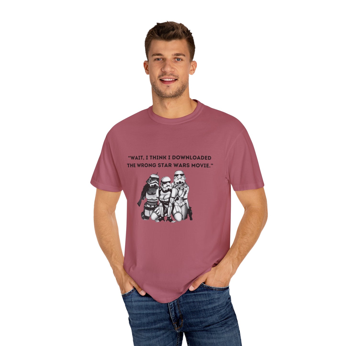 Wrong Star Wars Movie - Unisex Garment-Dyed Tee