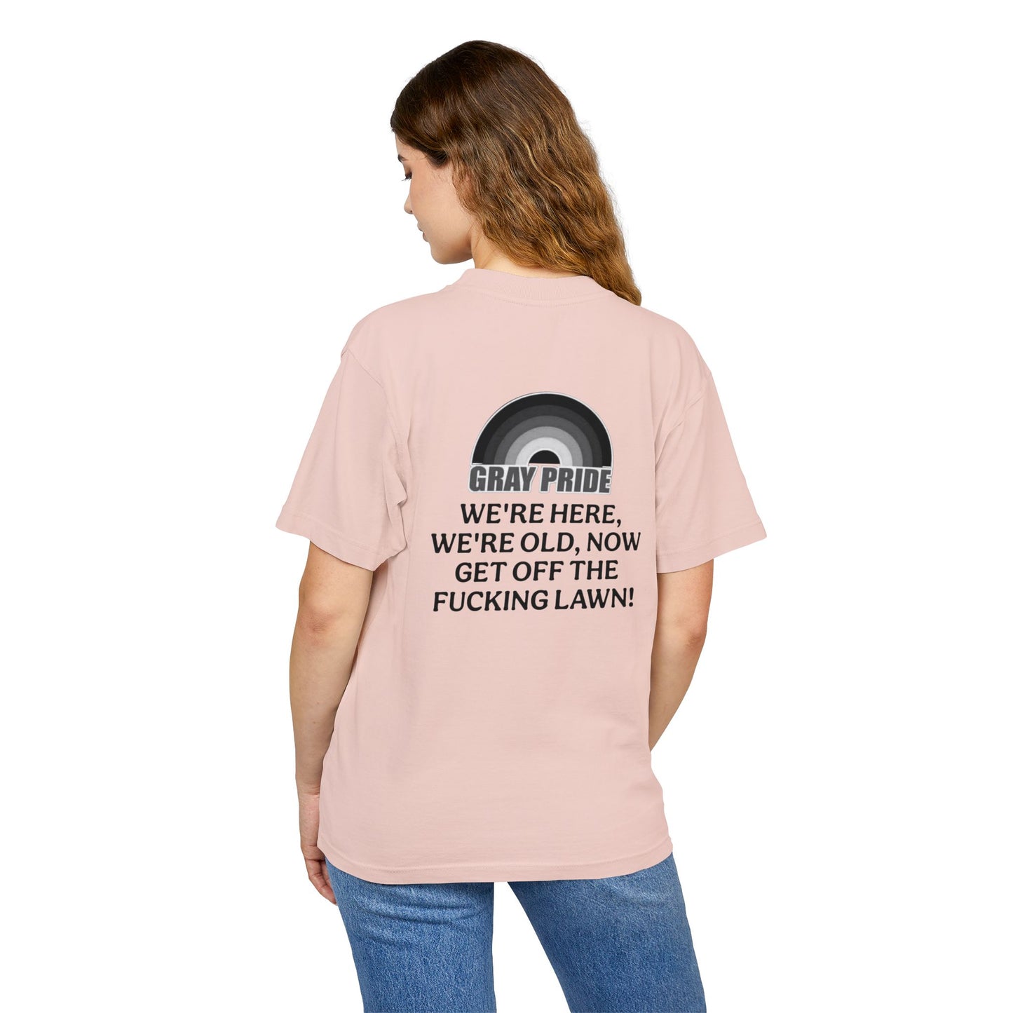 "Get Off The Fucking Lawn!"- Heavy Tee - Statement T-Shirt for LGBTQ+ Allies & Activists