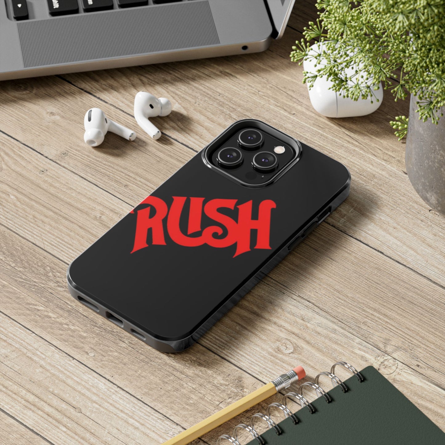 Rush Logo Tough Phone Case - Durable Protection for Music Lovers