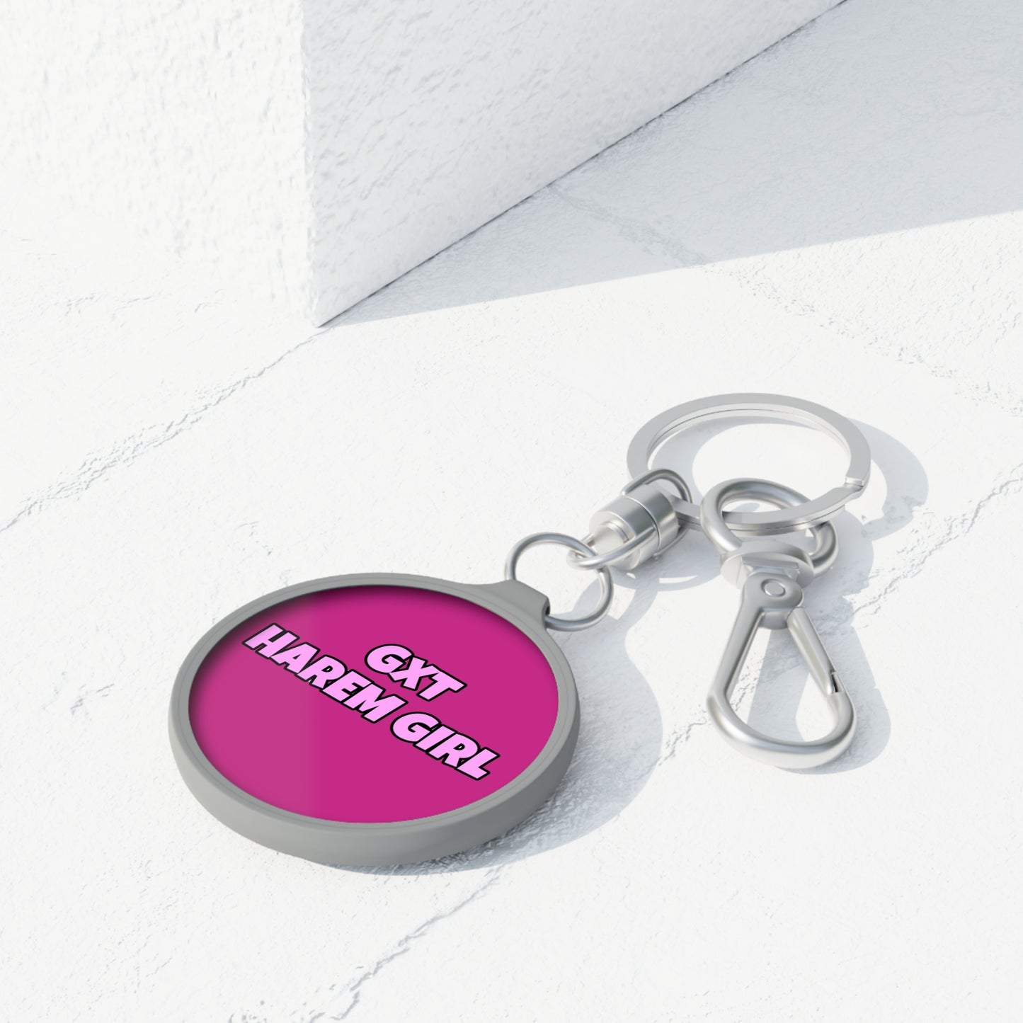 Harem Girl-Keyring Tag (pink)