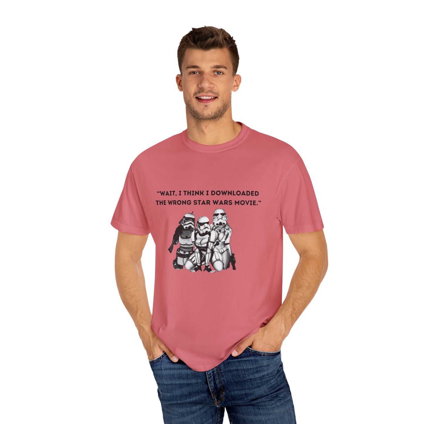 Wrong Star Wars Movie - Unisex Garment-Dyed Tee