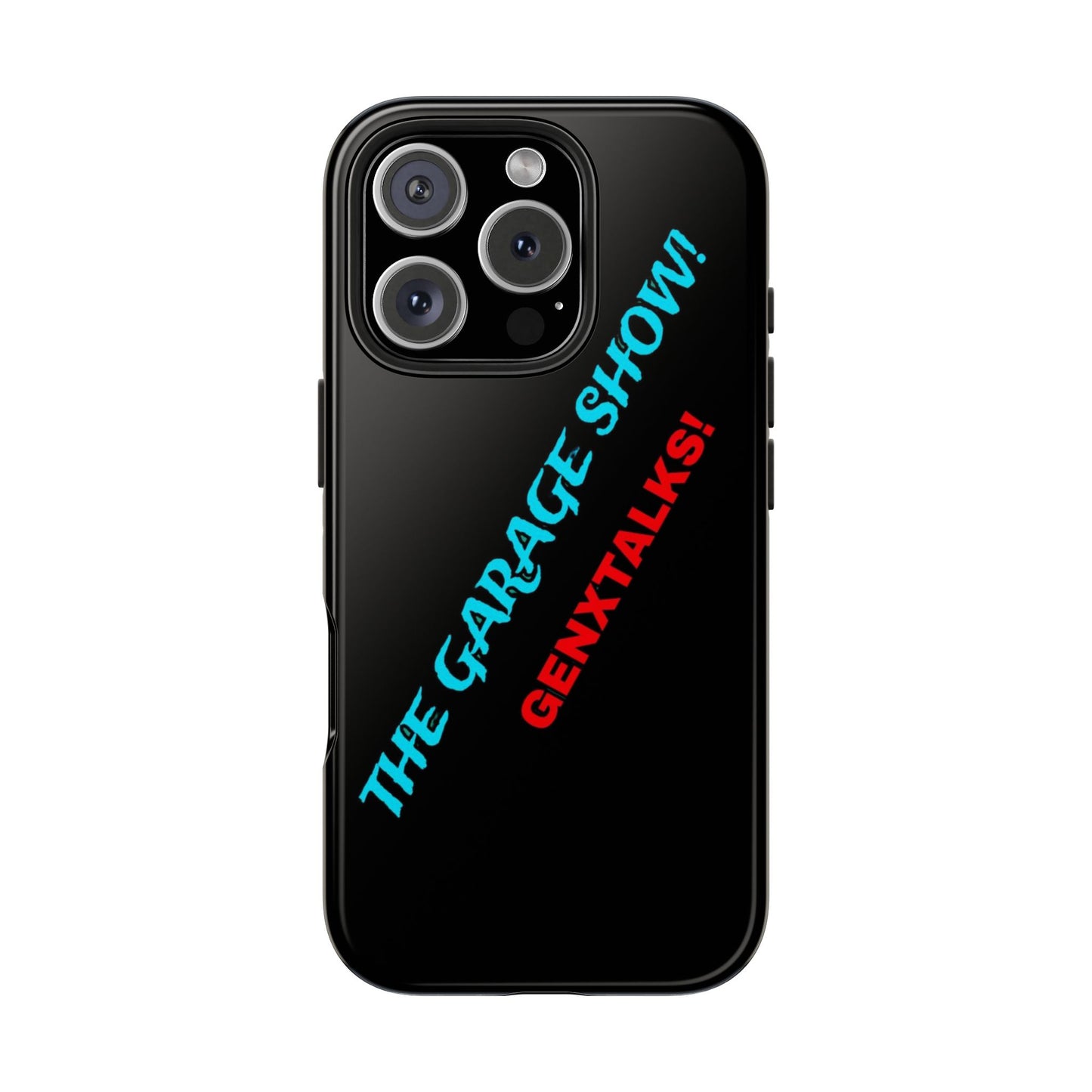 The Garage Show! Topugh Phone case Black edition!